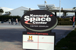 At the Kennedy Space Center Visitor Complex.