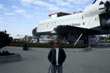 Posing in front of the Explorer again.