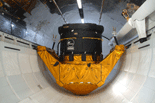 A glimpse of the Explorer's payload bay.