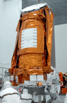 The Kepler spacecraft undergoes preparation prior to its launch on March 6, 2009