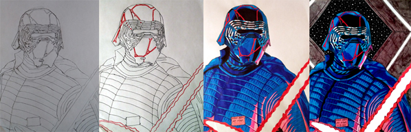 Kylo Ren from STAR WARS: THE RISE OF SKYWALKER