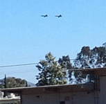 The Blue Angels fly over the airfield at Miramar MCAS...on September 24, 2016.