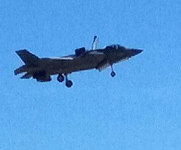 The F-35B Lightning II conducts a VTOL demonstration above the airfield at Miramar MCAS...on September 24, 2016.