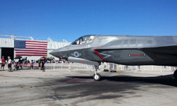 Another F-35B Lightning II on display at Miramar MCAS...on September 24, 2016.