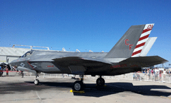 Another F-35B Lightning II on display at Miramar MCAS...on September 24, 2016.