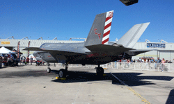 Another F-35B Lightning II on display at Miramar MCAS...on September 24, 2016.