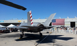 Another F-35B Lightning II on display at Miramar MCAS...on September 24, 2016.