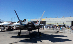 Another F-35B Lightning II on display at Miramar MCAS...on September 24, 2016.