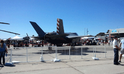 Another F-35B Lightning II on display at Miramar MCAS...on September 24, 2016.