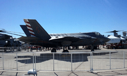 Another F-35B Lightning II on display at Miramar MCAS...on September 24, 2016.