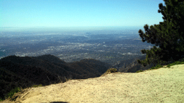 Greater Los Angeles as seen from Mount Wilson...on March 24, 2016.