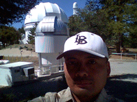 Taking a selfie at Mt. Wilson Observatory...on March 24, 2016.