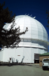 A shot of the dome housing the 100-inch Hooker Telescope at Mt. Wilson Observatory...on March 24, 2016.