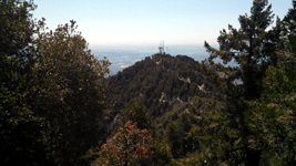 Other cell, radio and TV towers as seen from the summit of Mount Wilson...on March 24, 2016.