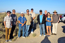 Posing with some of my fellow NASA Social attendees on May 31, 2016.