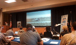 Watching live footage of an F/A-18 Hornet that is about to take off to conduct a sonic boom demonstration...on May 31, 2016.