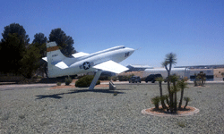 Another retired aircraft on display at NASA's Armstrong Flight Research Center...on May 31, 2016.