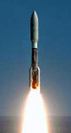 An Atlas 5 rocket carrying the New Horizons spacecraft launches from Cape Canaveral Air Force Station in Florida on January 19, 2006