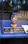 The peanut jar that JPL mission controllers ate from during the Curiosity rover's landing on Mars back in August of 2012.
