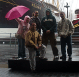 At Pier 17 near the Brooklyn Bridge.