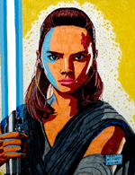 Rey from STAR WARS: THE LAST JEDI