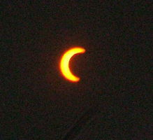 The annular solar eclipse of May 20, 2012.