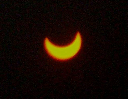 The annular solar eclipse of May 20, 2012.