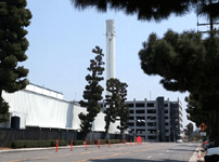 Another photo of this Falcon 9 as it towers above that parking structure...on August 25, 2016.