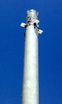 Another shot of the grid fins at the top of the Falcon 9...on August 25, 2016.