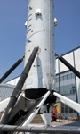 Another shot of the landing legs on the Falcon 9...on August 25, 2016.