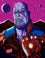 Thanos from AVENGERS: INFINITY WAR