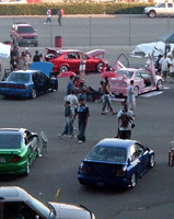 The Battle of the Imports car show at the California Speedway in Fontana
