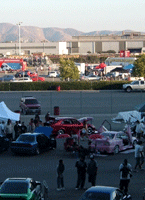 The Battle of the Imports car show at the California Speedway in Fontana
