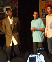 Kobe Bryant, Jordan Farmar, Sasha Vujacic, Luke Walton and Ronny Turiaf make an appearance on stage.