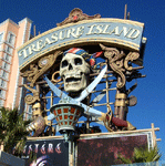 The Treasure Island Casino and Resort.