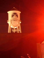 A glimpse of the Water Tower from New York Street