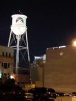 The Water Tower and the Blue Sky