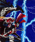 SPAWN and BATMAN