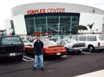 Me at STAPLES Center in Los Angeles for the first time (2000)