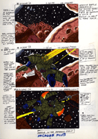 MACROSS PLUS Storyboard.