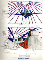 MACROSS PLUS Storyboard.