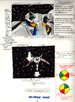 MACROSS PLUS Storyboard.