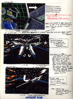 MACROSS PLUS Storyboard.