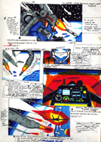 MACROSS PLUS Storyboard.