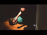 A screenshot of Craig as the dude who gets his comeuppance for cheating with the girl (played by Liz) in THE BROKEN TABLE