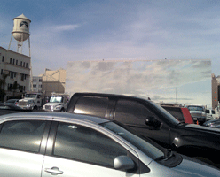 The Blue Sky and the Water Tower